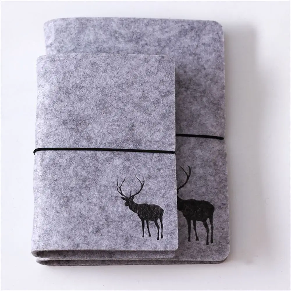 Из мультфильма Холодное сердце 1 шт. чехол из фетра Тетрадь A5/A6 отрывными листами