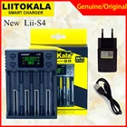 Зарядное устройство Liitokala Lii-S2, S4, PD4, 402, 202, S6, для аккумуляторов 18650, 1,2В3,7В, AA, 21700, NiMh, литийионных, штекер 5В, 2А