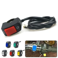 5 colors motorcycle on off switch push button 22mm handlebar switches 12v atv electronic bike scooter motorbike bullet connector