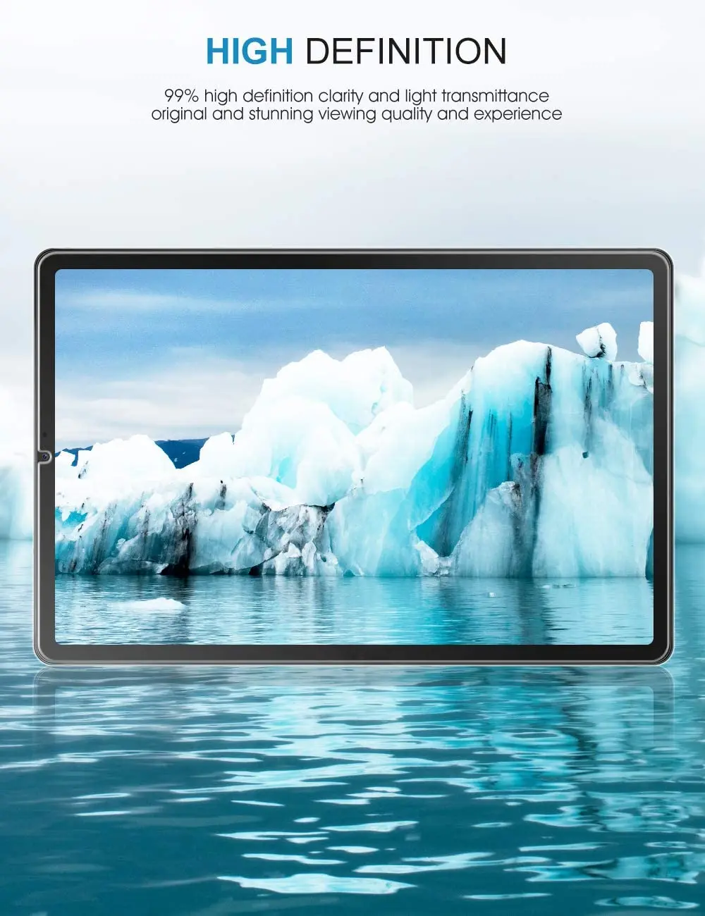 Защитное стекло для экрана планшета Samsung Galaxy Tab S6 Lite P610/P615 10.4 дюйма, устойчивое к взрыву.