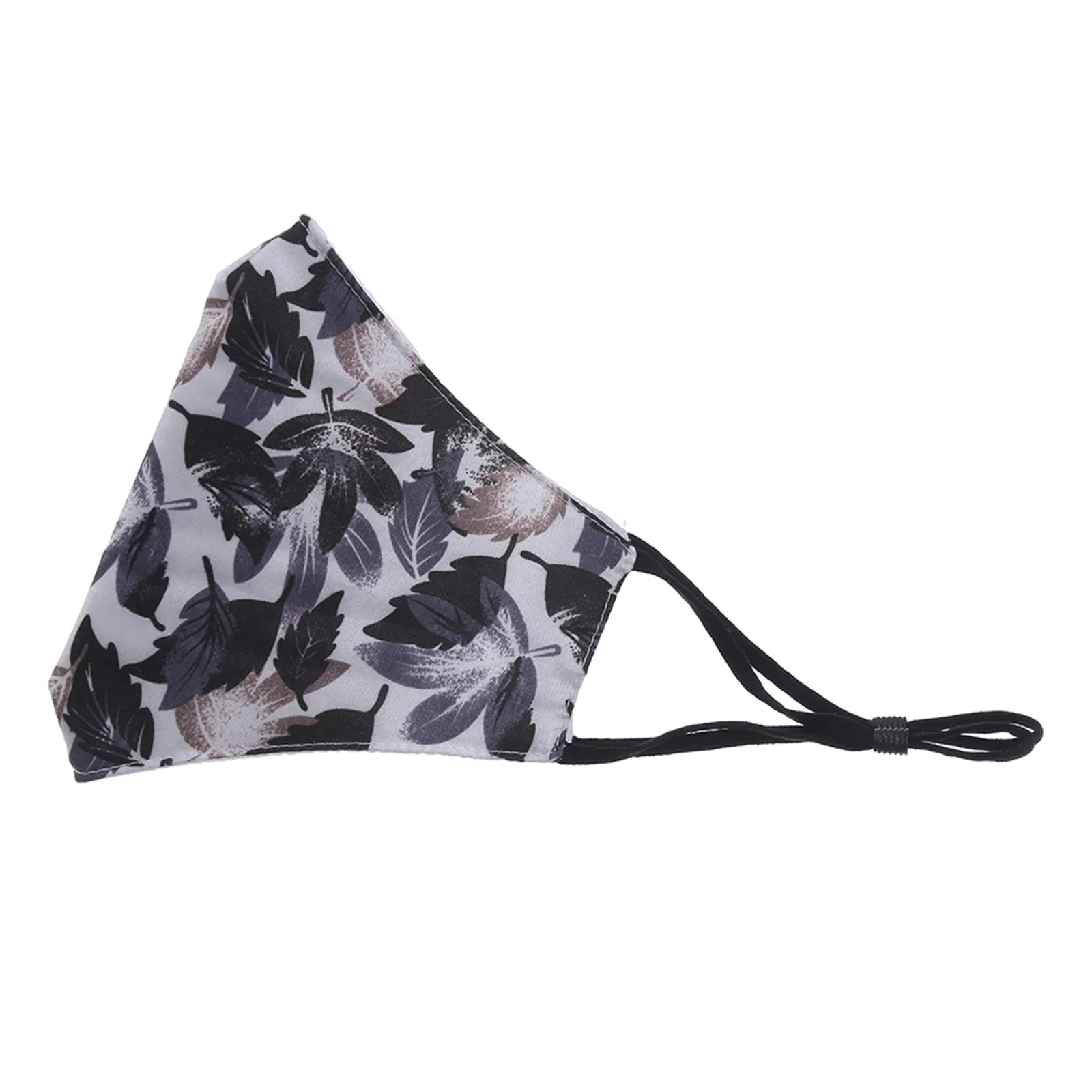 

6pc Unisex Face Mask Activated Carbon Floral Fabric Facial Mask Outdoor Mouth Caps Print Face Protection Masque Mujer d5