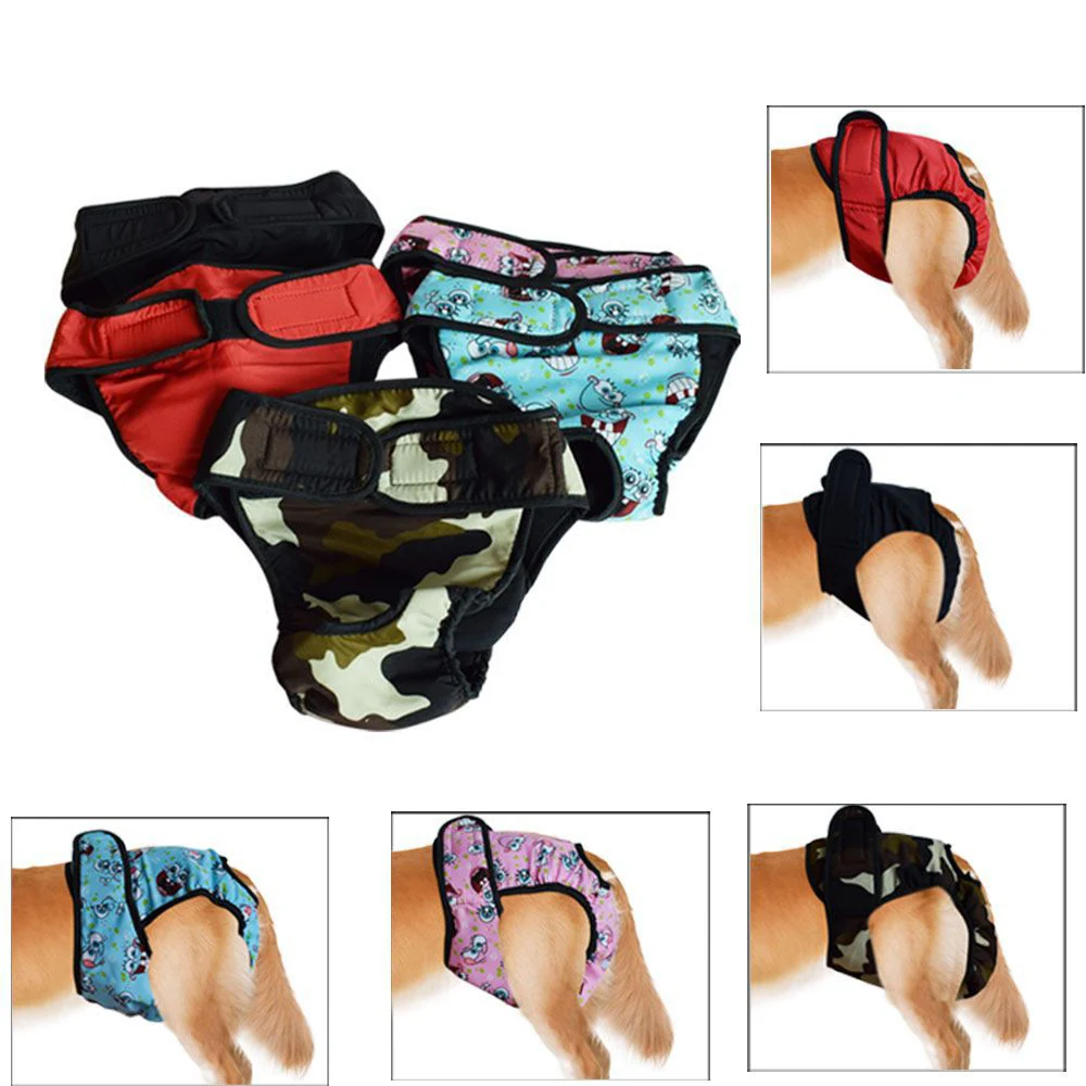 Подгузник для собак физиологические штаны женские трусики-шорты домашних