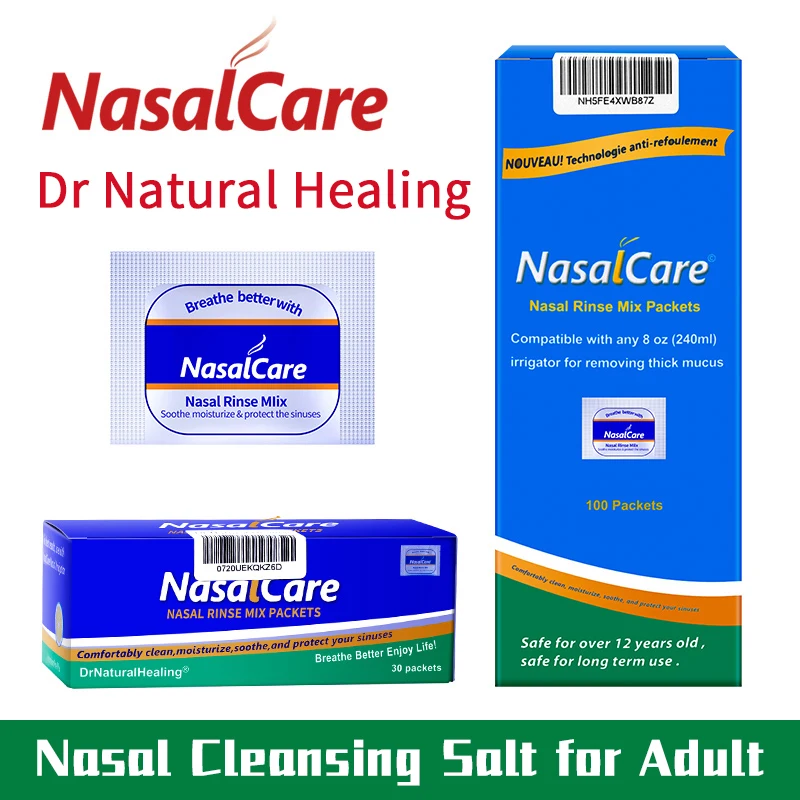 Пакетики для носовой краску взрослых очищающая соль носа носового орошения| |