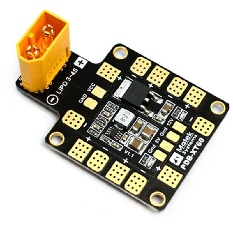 30 5*30 5 мм MATEK XT60 Power Hub PDB распределительная плата питания с BEC В/12 В для F3 F4 F7 CC3D