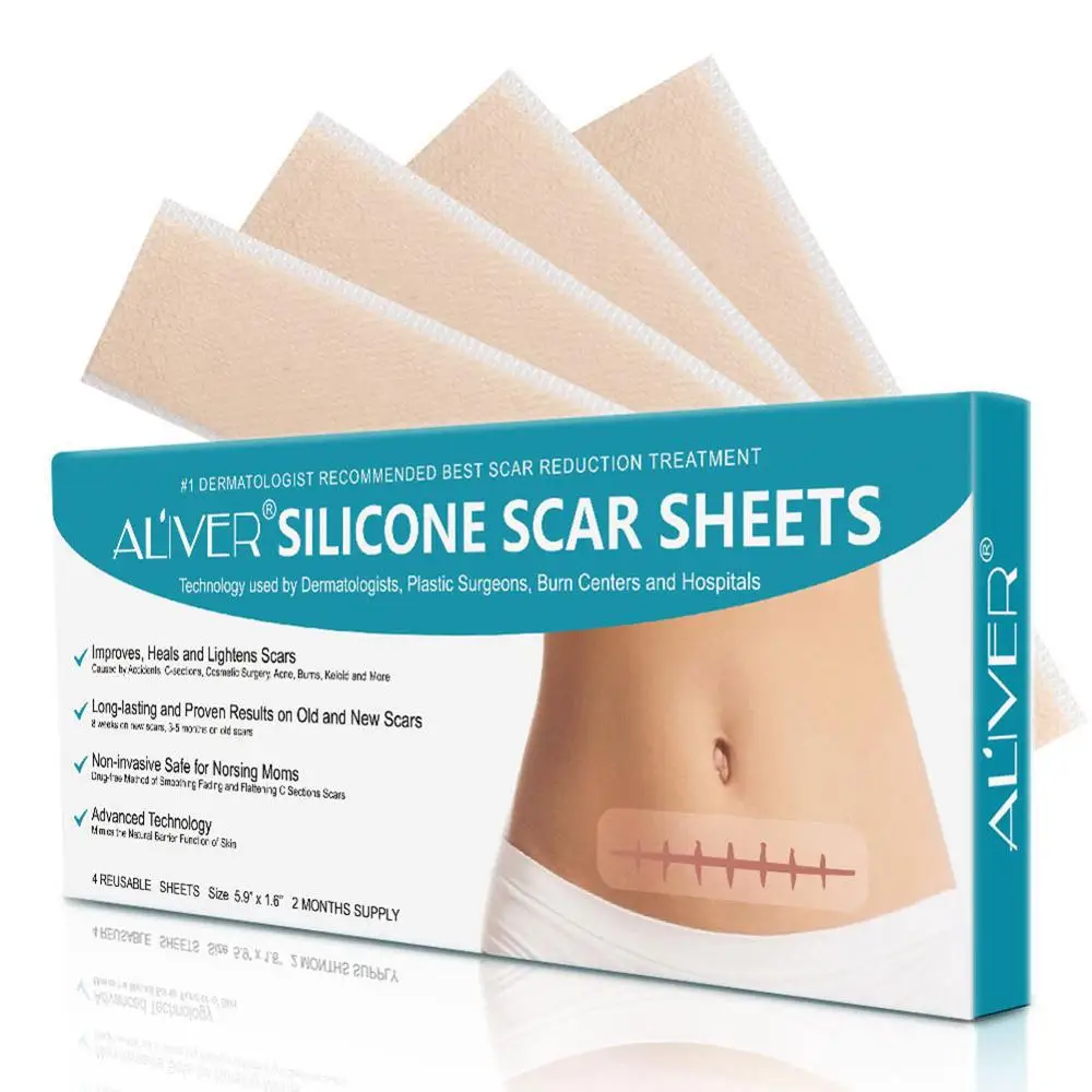 Safe Scar Removal Sticker Acne Non-toxic Skin-friendly Practical Therapy Delicate Design Long-lasting Plaster Set | Красота и