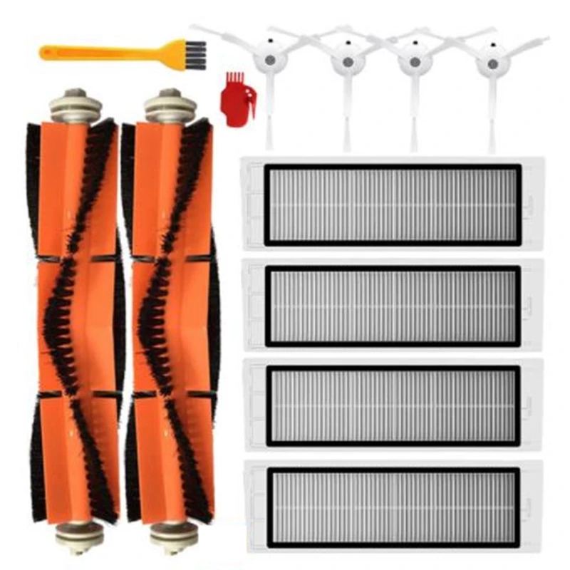 

Replacement Parts for Roborock S50 S51 Robot Parts Main Brush Side Brush HEPA Filter