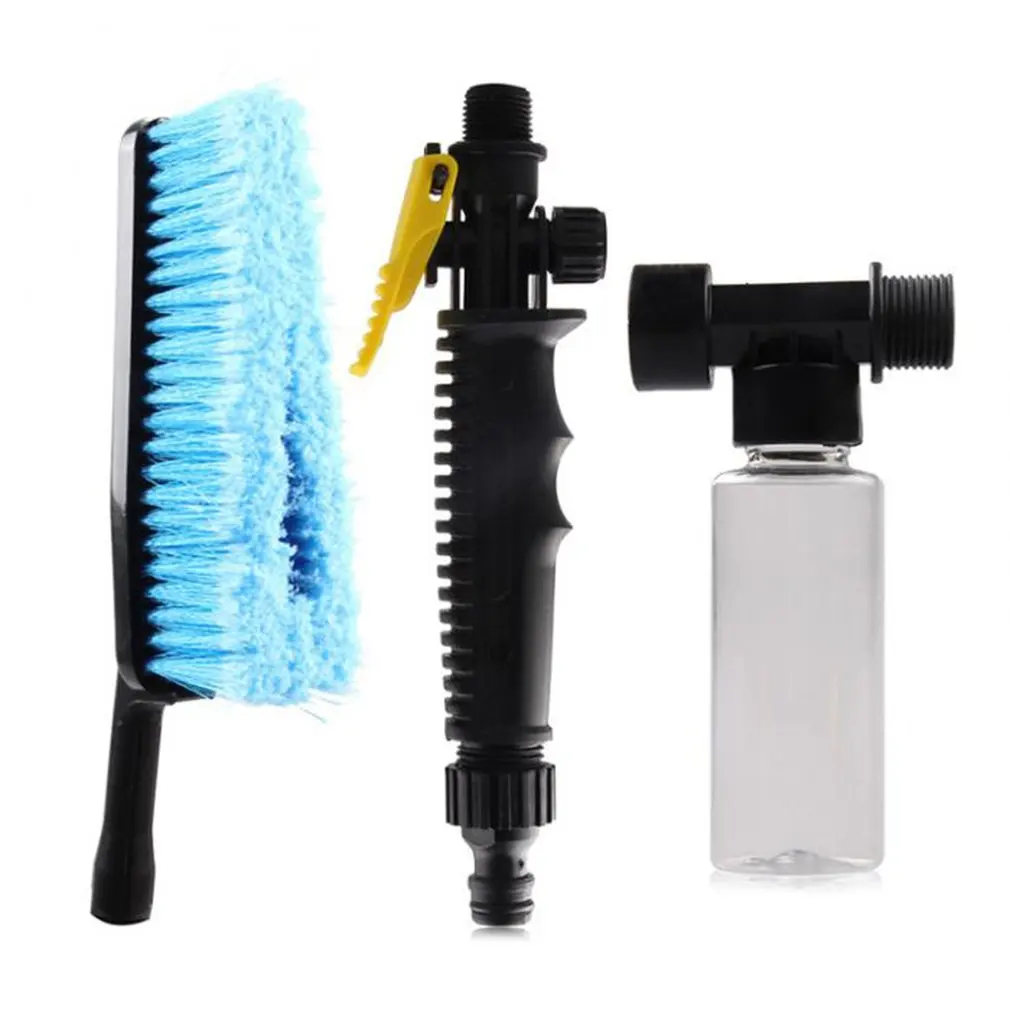 Новый шланг с щеткой для мытья автомобиля адаптер очистки грузовика водный спрей