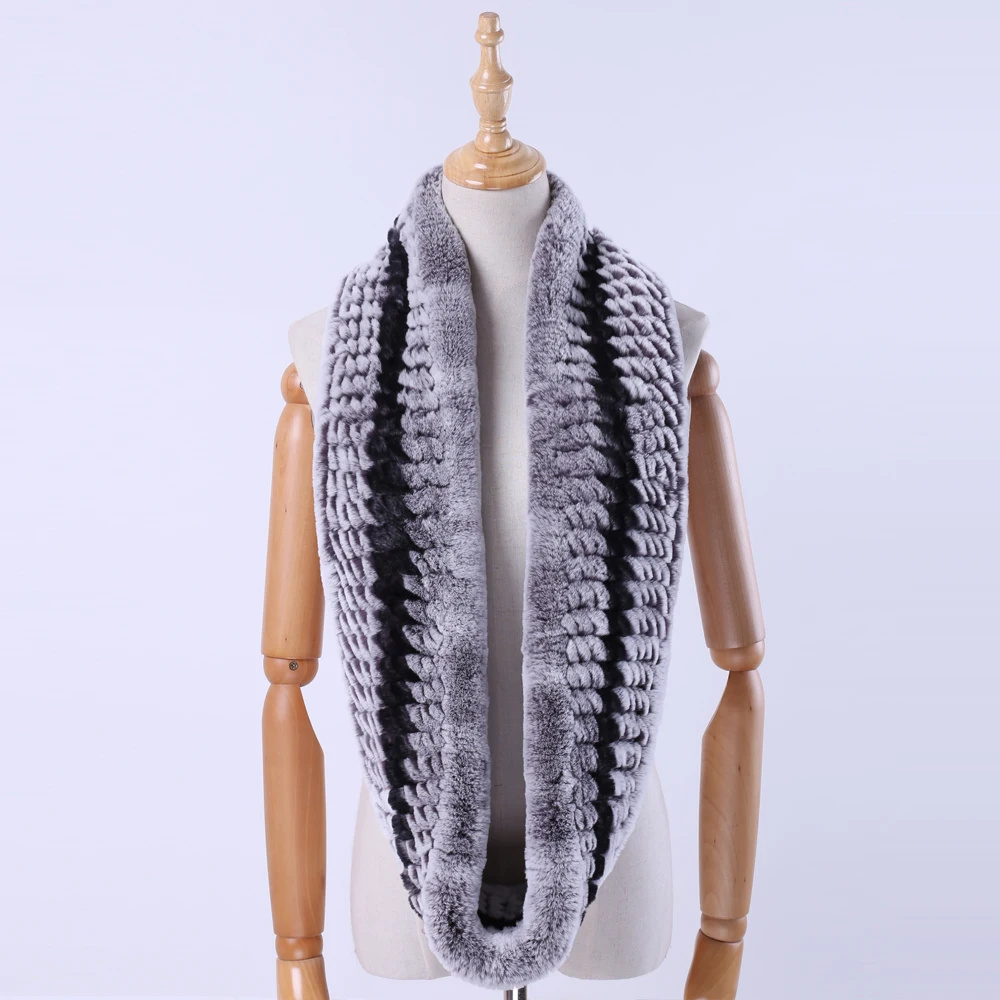 Новые зимние женские туфли на плоской подошве с настоящей шерсти кролика