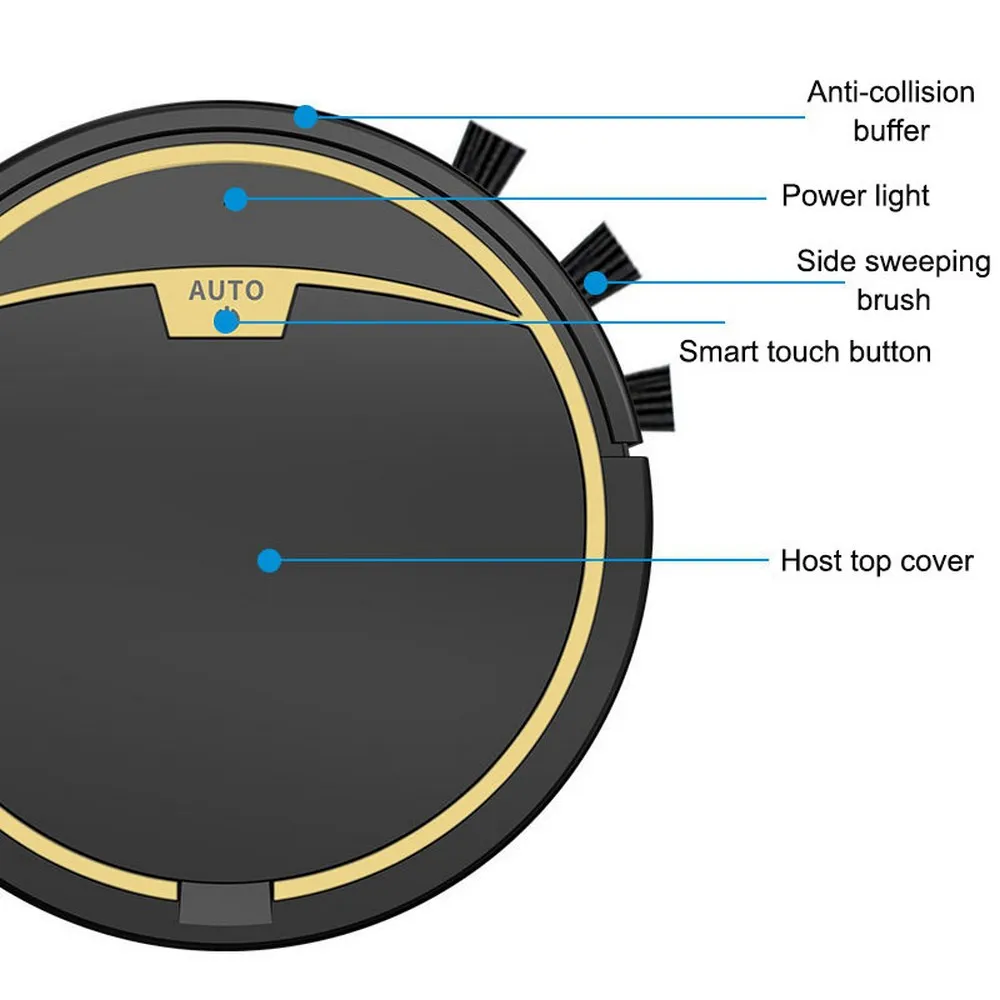

2800Pa Multifunctional Robot Vacuum Cleaner Automatic Charging Dry and Wet Vacuum Cleaner Remote Smart Carpet Cleaner Machine