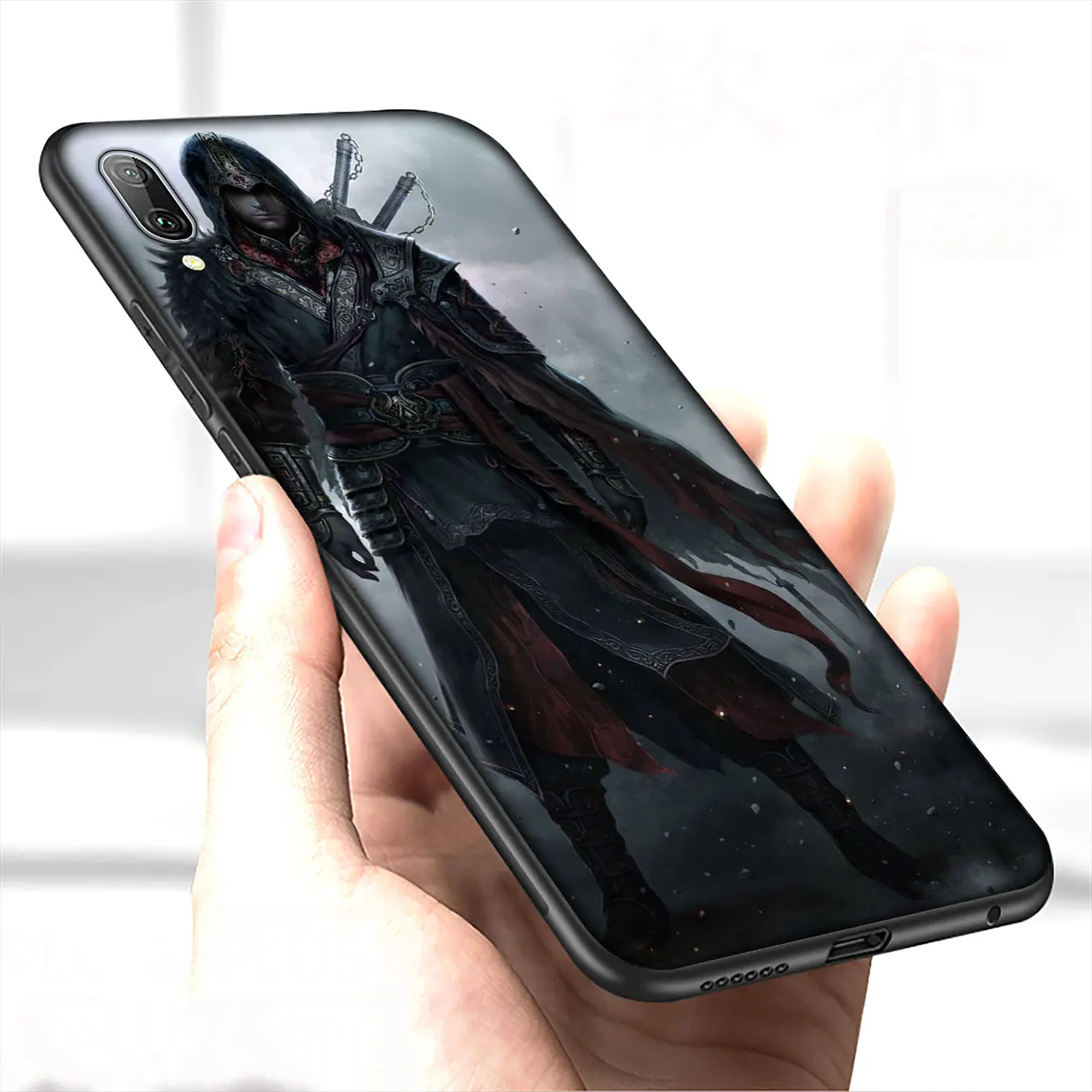 Мягкий силиконовый чехол для телефона IYICAO Samurai Warrior Japan soldier Huawei Mate 30 20 10 Pro черный