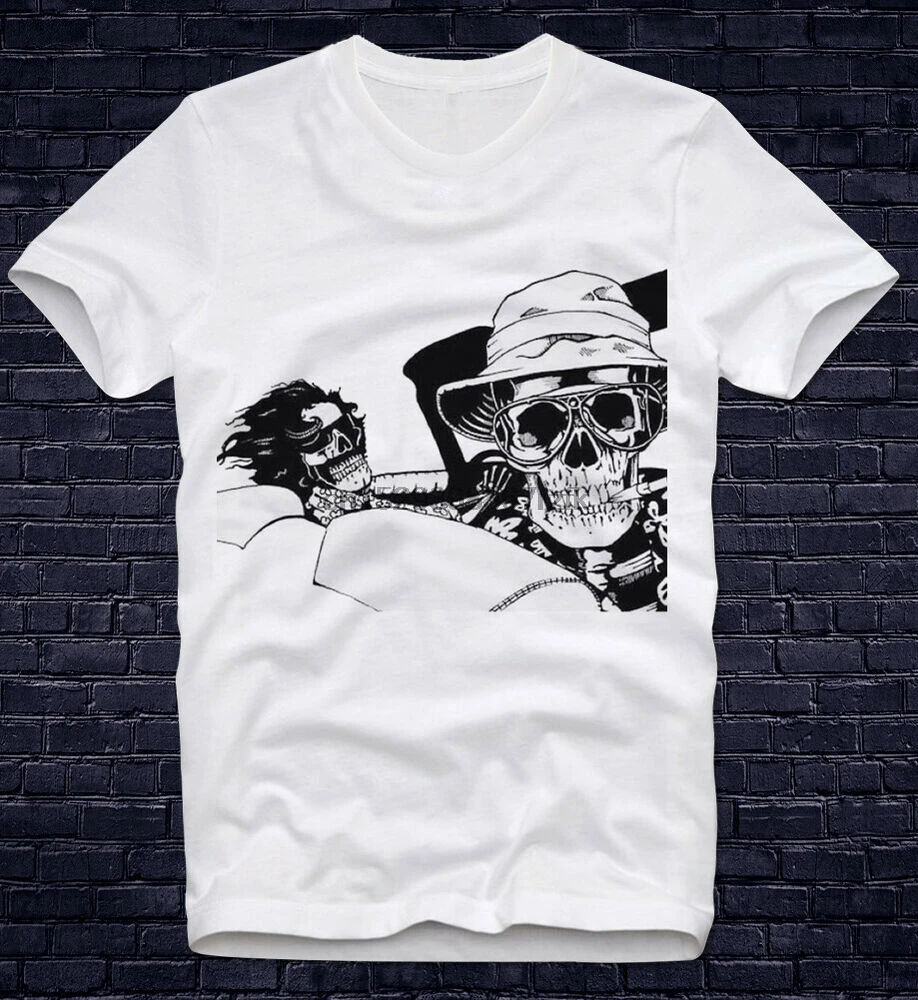 Футболка страх Loathing Лас Вегас доктор гонзо Хантер Томпсон ЛСД Психоделическое