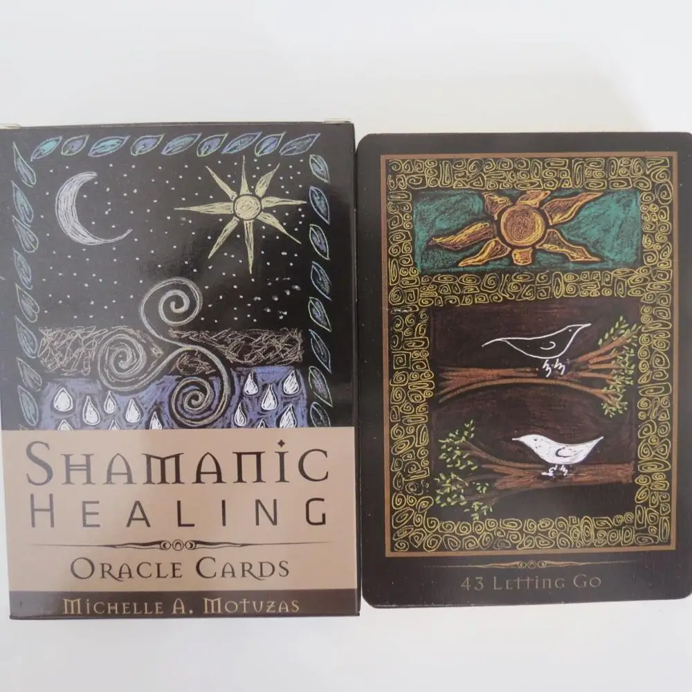 

new Tarot deck oracles cards mysterious divination Shamanic Healing oracles deck for women girls cards game board game