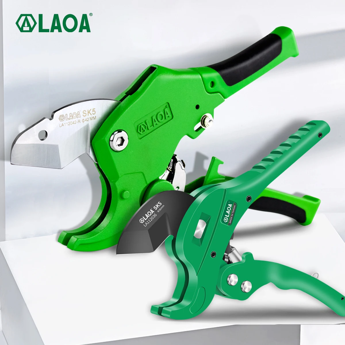 Резак для ПВХ труб LAOA ножницы с храповым механизмом из алюминиевого сплава 36 мм 42