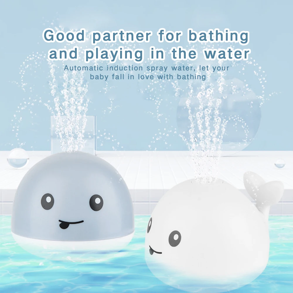 Водяной спрей для душа игра водный ванны игрушка детей КИТ электрическая