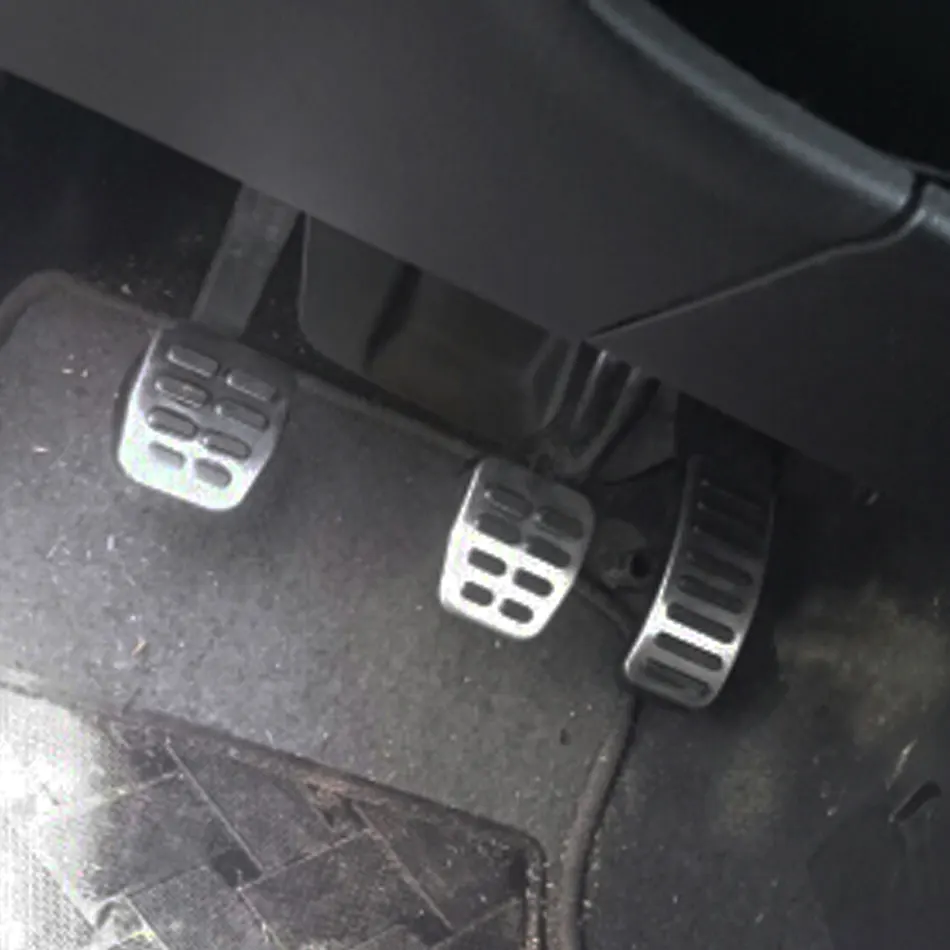 Jameo Авто Топливный тормоз сцепления педали педаль Крышка для Volkswagen VW Polo Bora Lavida Jetta