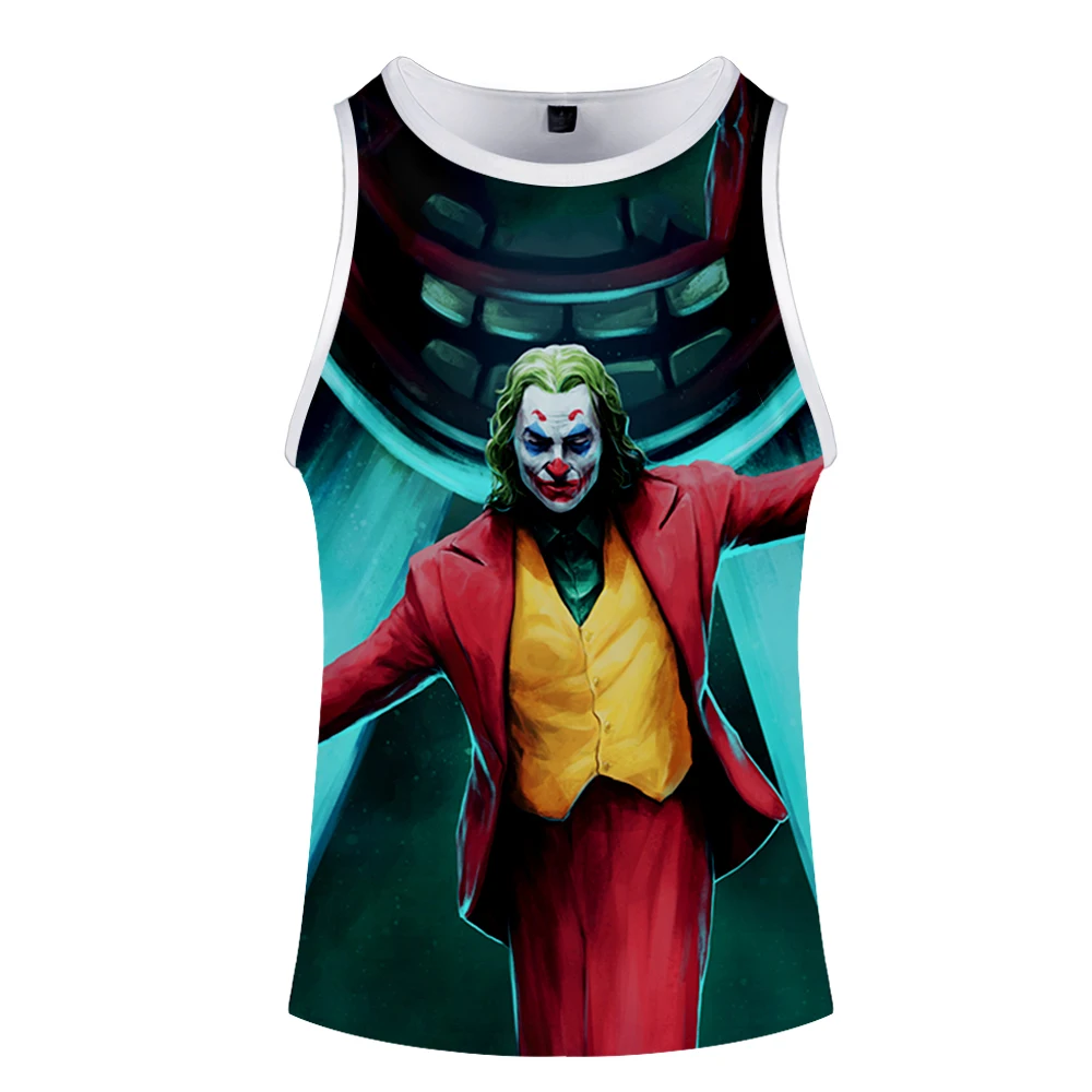 Новинка 2019 Майки с 3D принтом топы для женщин/мужчин летний крутой жилет без