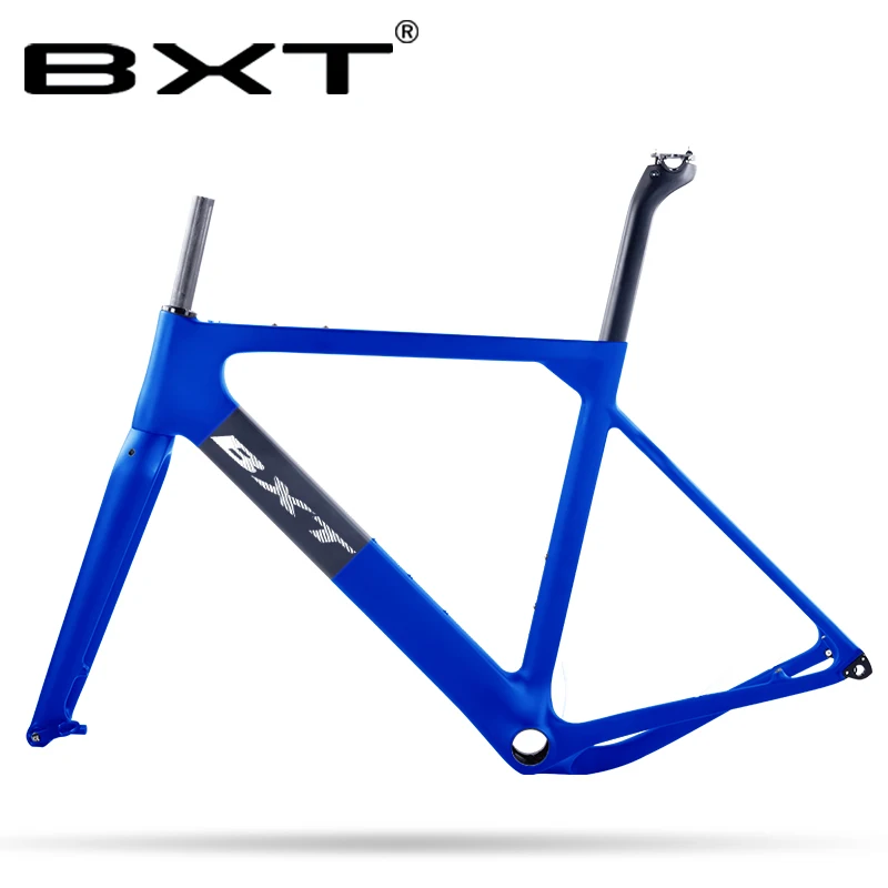 BXT карбоновая гравия рама 27 5 er/700C BB386 дорожный горный велосипед диск Велокросс