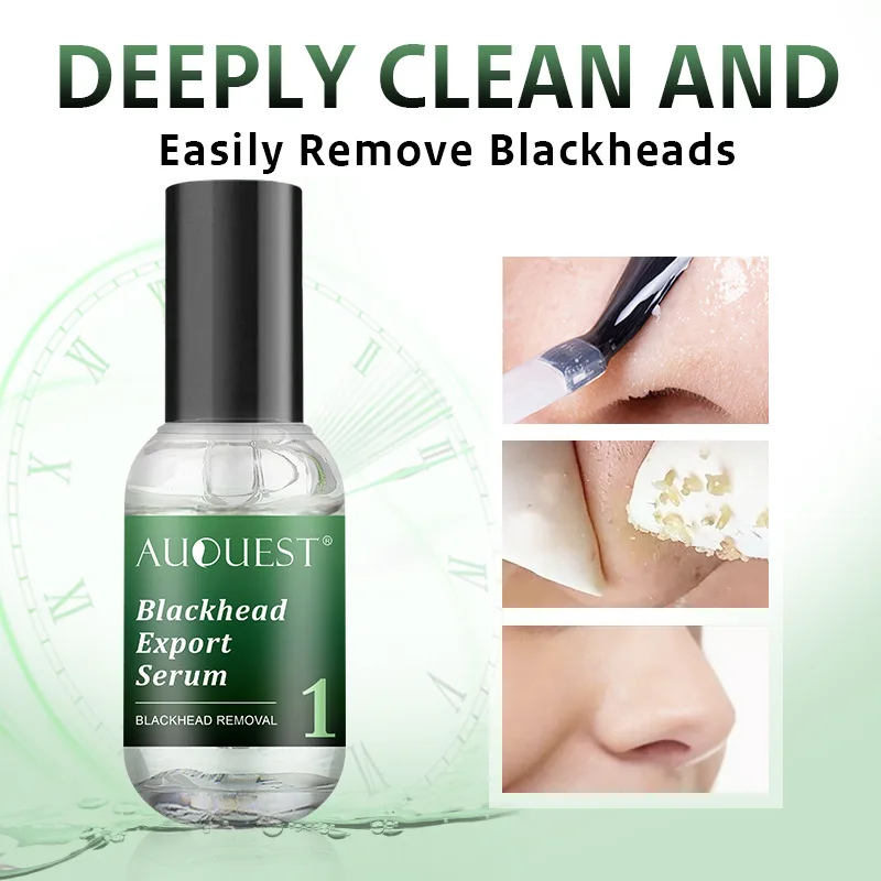 Tea tree blackhead extract essence absorbs acne reduces pores skin care serum facial + 45 pieces of nasal mask paper | Красота и