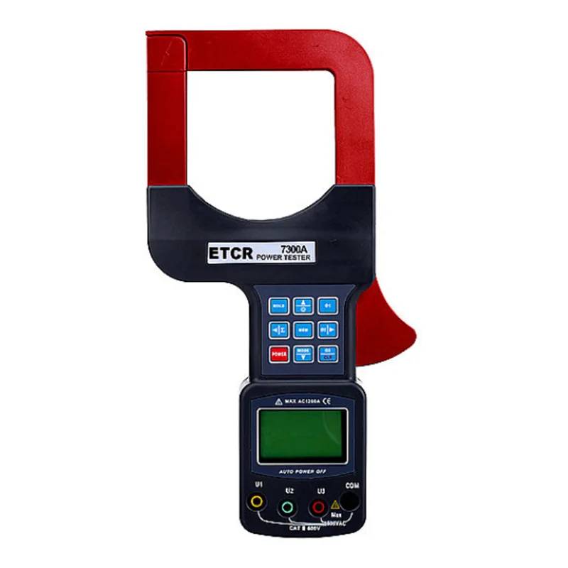 ETCR7300A Большой Калибр трехфазный зажим измеритель мощности переменного тока ток