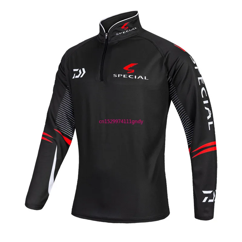 

2021 Summer Sports Outdoor Sunscreen Fishing clothing Breathable Perspiration Ultra-thin Anti-mosquito Fishing clothing