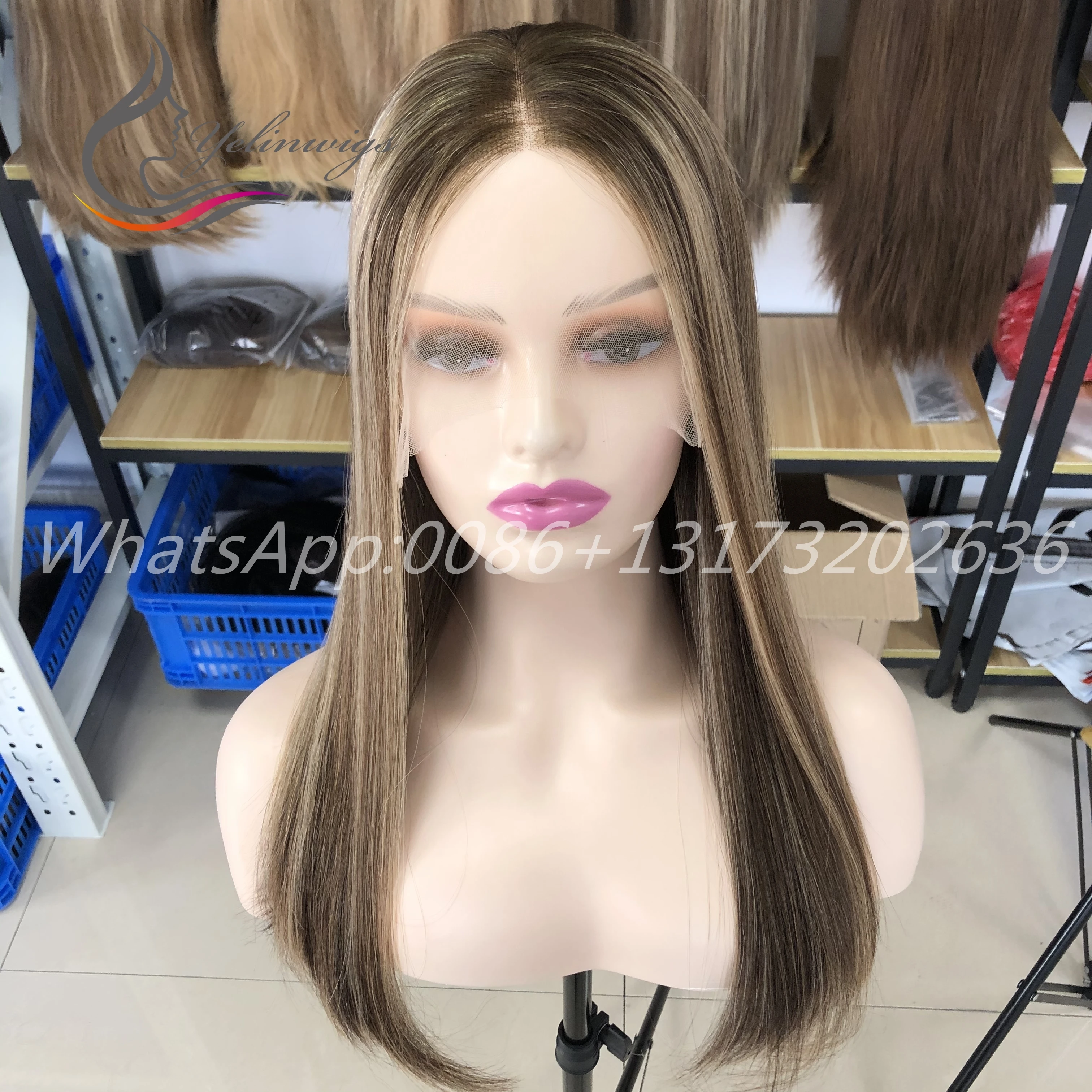 

European Virgin Hair Lace Top Jewish Wig Kosher Wig Lace Top Wigs small layer Best Sheitels wigs free shipping