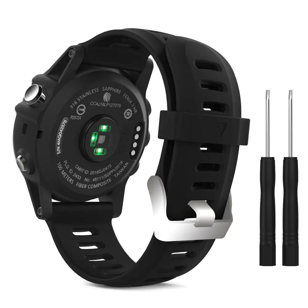 Ремешок Homecumi сменный для Garmin Fenix 3 / HR/Garmin 5X Фитнес Смарт-часы аксессуары ремешок