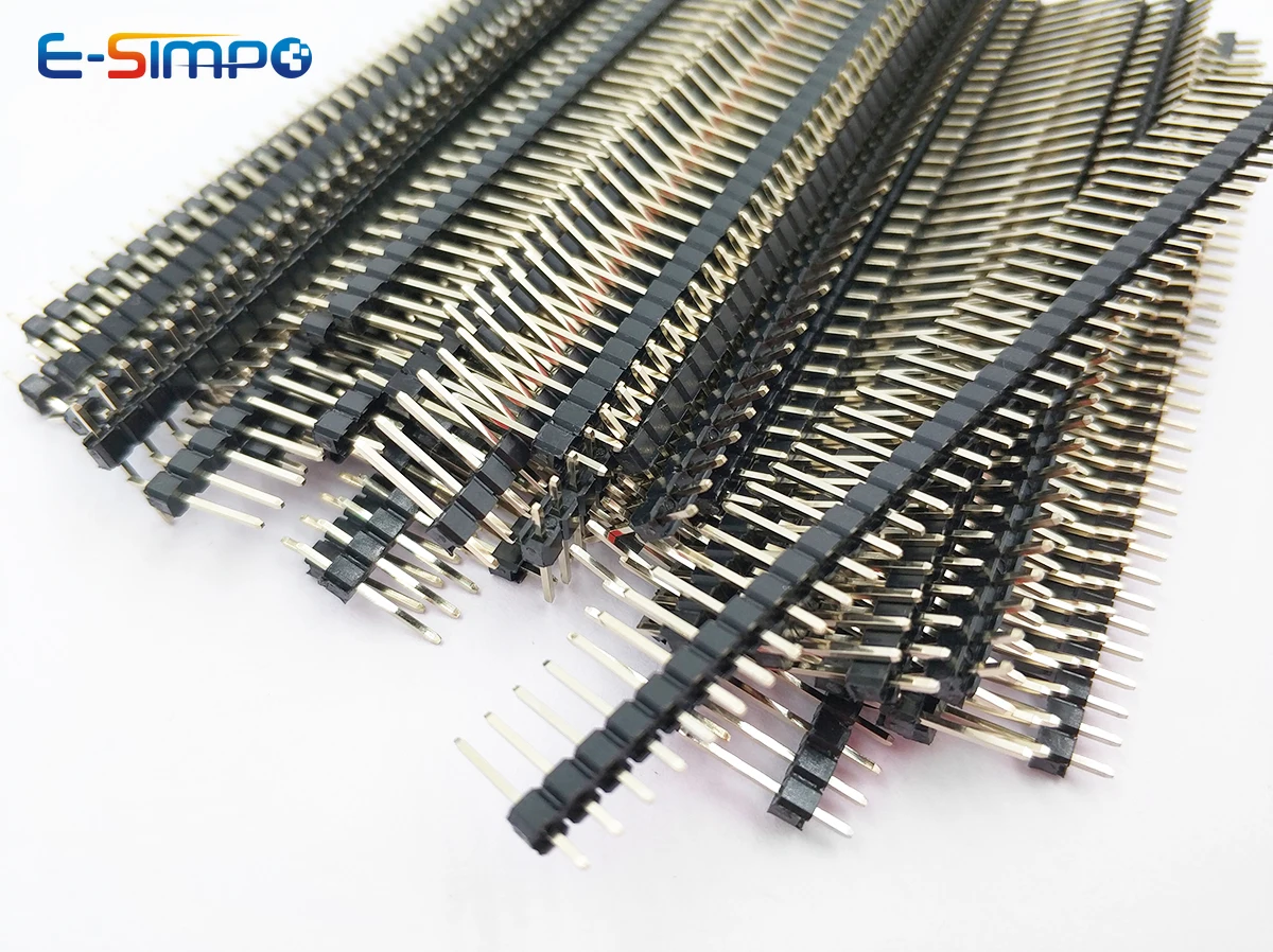 100 шт. 2 54 мм 1x40P Мужской Pin прямой одиночный ряд по ограничению на использование