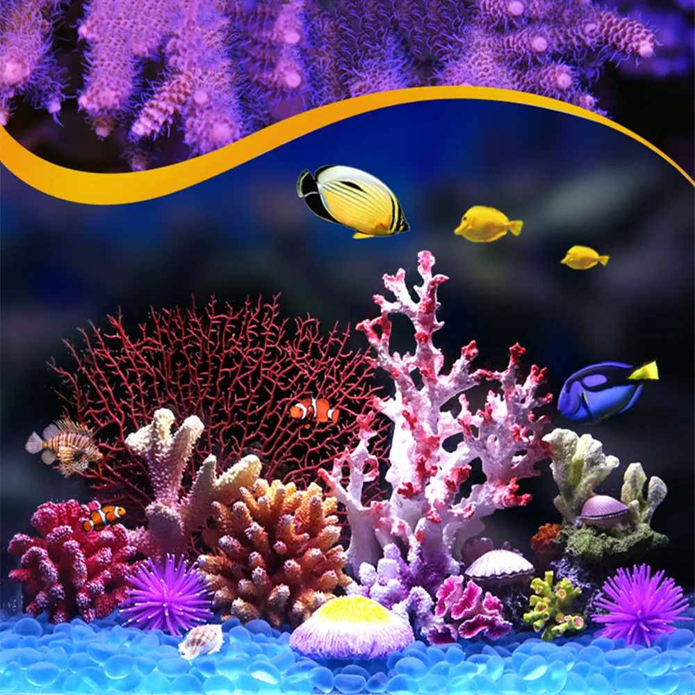 Новинка 2022 искусственная смола коралловый риф украшения для аквариума