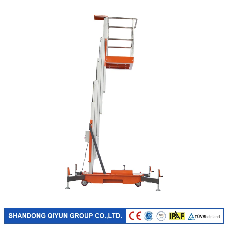 Kinglift 6 м 8 10m воздушная Рабочая подъемная платформа для технического обслуживания