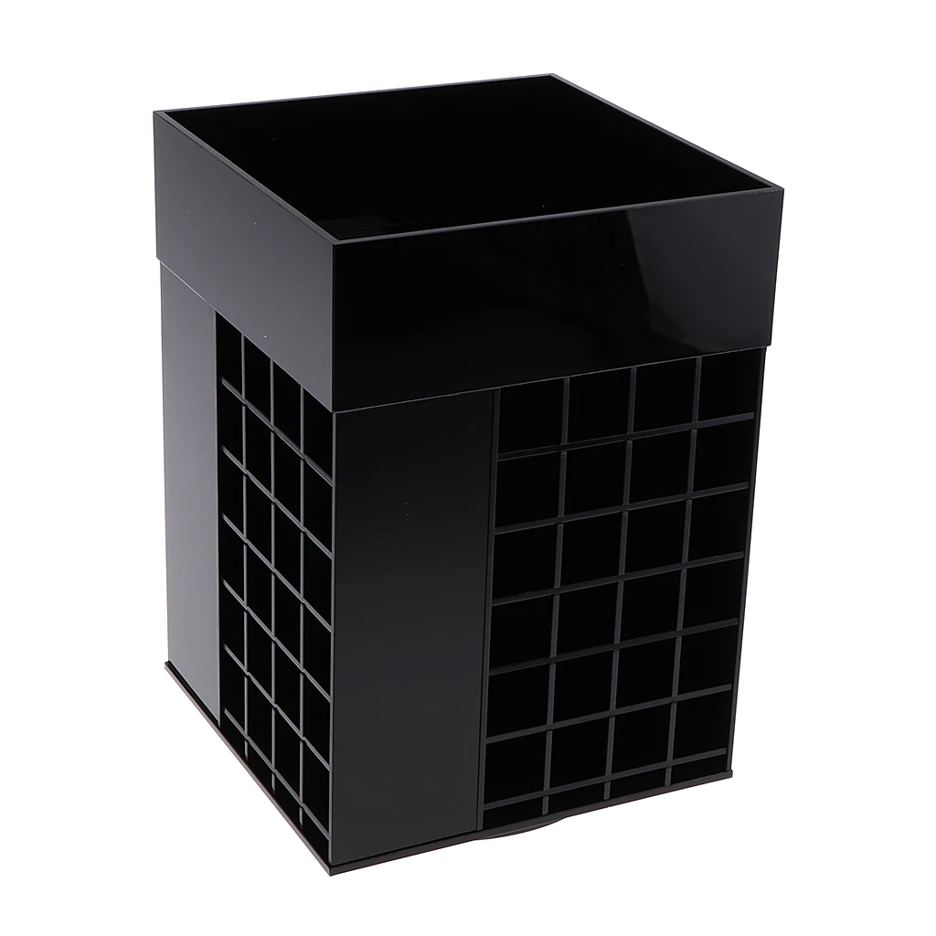 96 решеток акриловая вращающаяся подставка для помады держатель органайзера губ