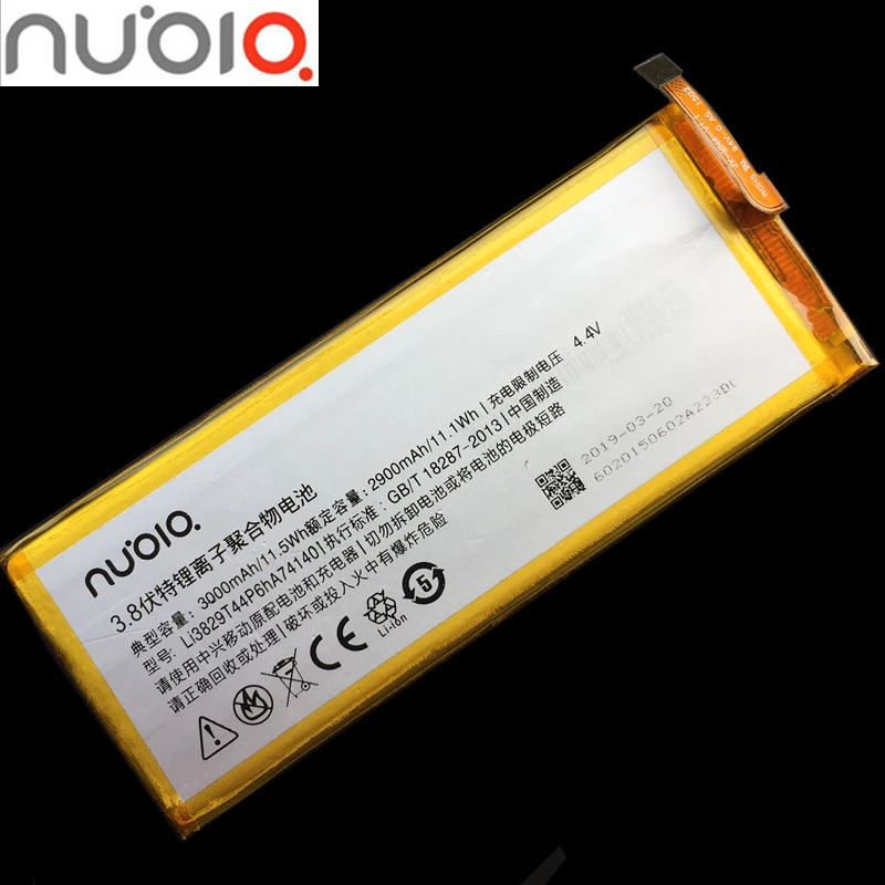 Аккумулятор Li3829T44P6HA74140 3000 мАч для ZTE Nubia Z9 Max NX508 NX508J NX510J NX511J NX512J NX518J|Аккумуляторы