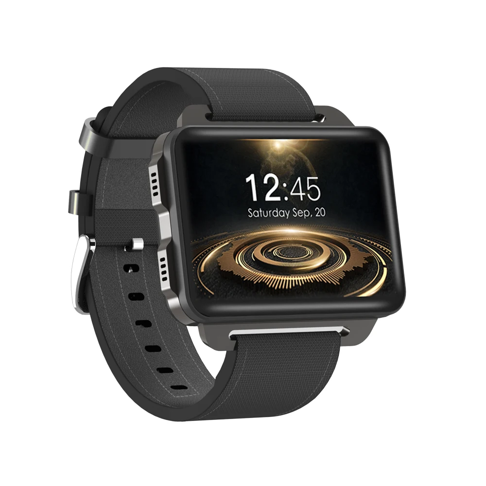 DM99 smartwatch обновление DM98 MT6580 четырехъядерный 2,2 дюймовый ips экран 1 Гб+ 16 Гб ОС Android 5,1 1,3 Мп камера 3g сеть gps wifi