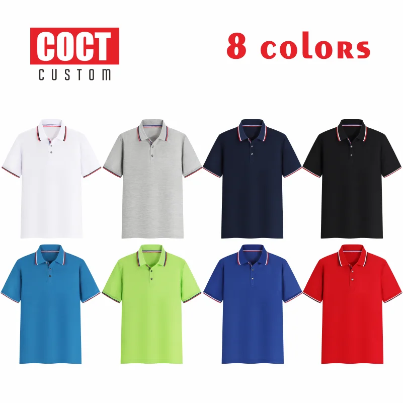 COCT 2020Polo мужская и женская модная повседневная дешевая рубашка поло с коротким