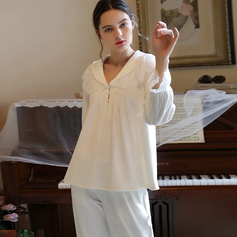 

Wasteheart зимняя белая женская пижама для сна комплекты одежды для сна; Пижама одежда для сна комплект одежды из плюша размера плюс 2 шт. ночная р...