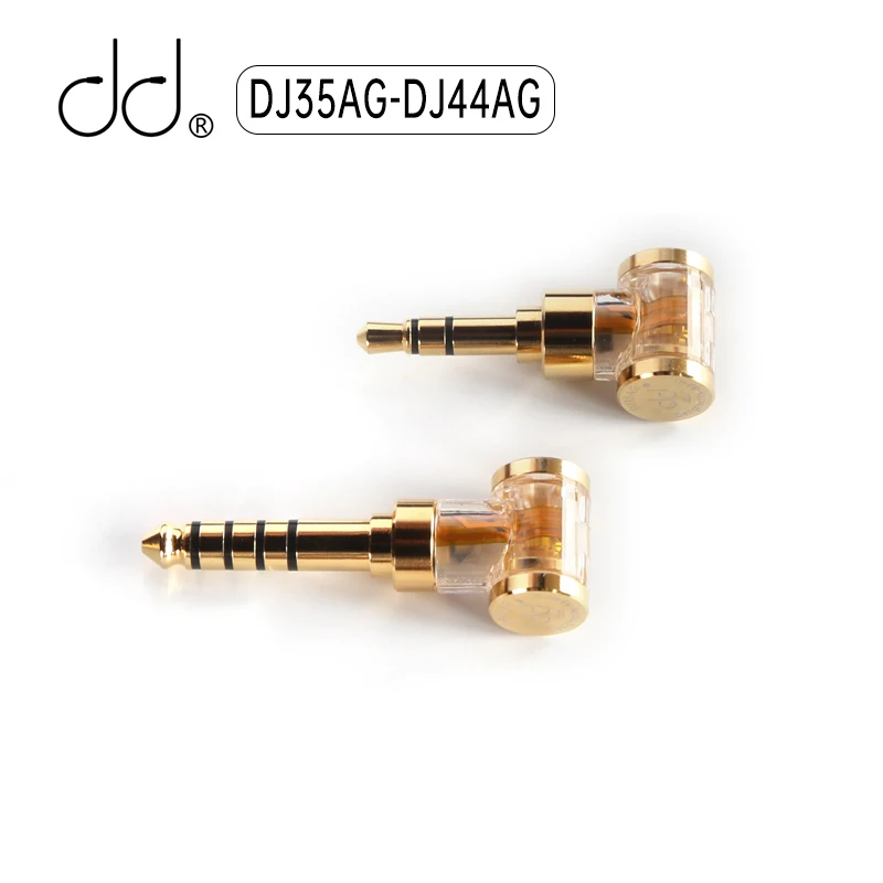 

DD ddHiFi DJ35AG/ DJ44AG 2.5mm Balanced Female to 3.5mm / 4.4mm Male Headphone Jack Adapter Audio Converter for Earphone /DAP