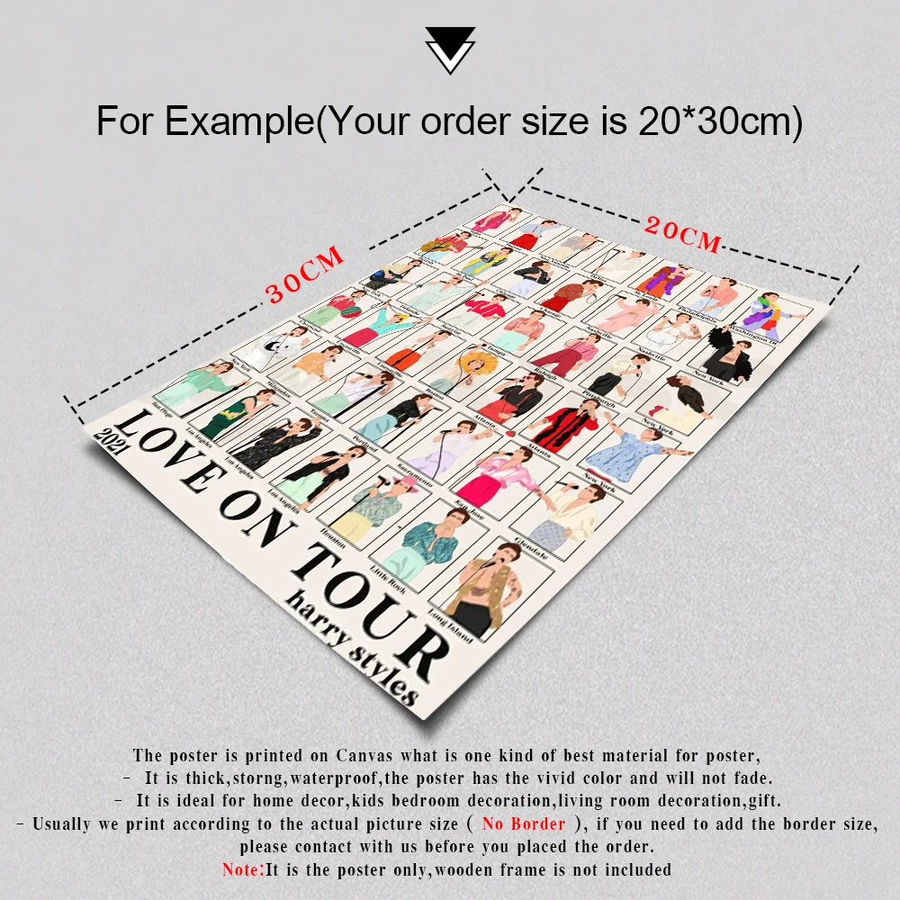 Классические Постеры Love on Tour поп-культура абстрактная фотография танцевальная