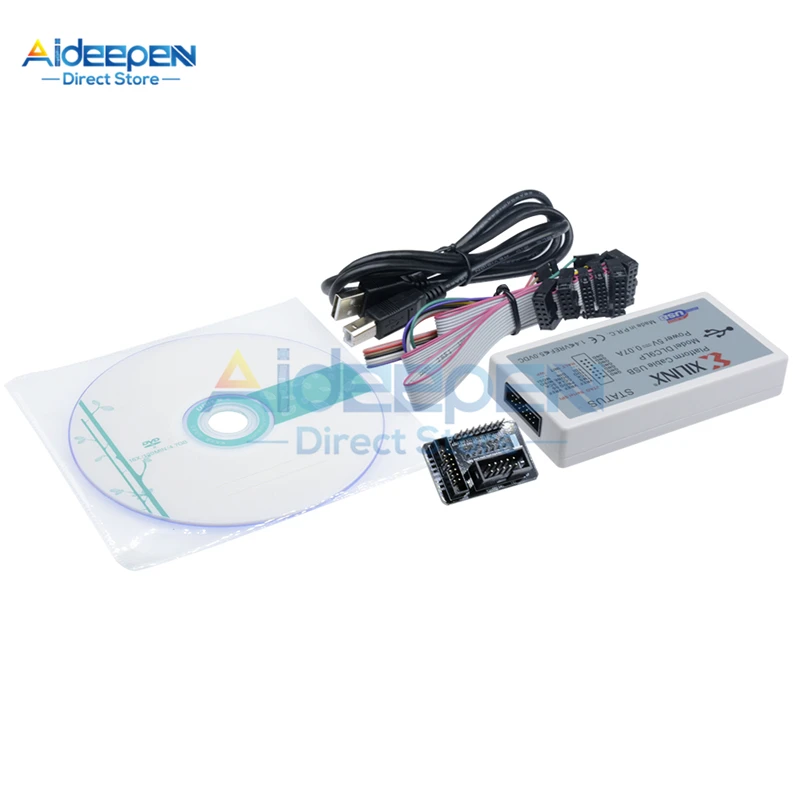 1 комплект кабелей XILINX для платформы USB FPGA CPLD JTAG SPI загрузка программист с кабелем