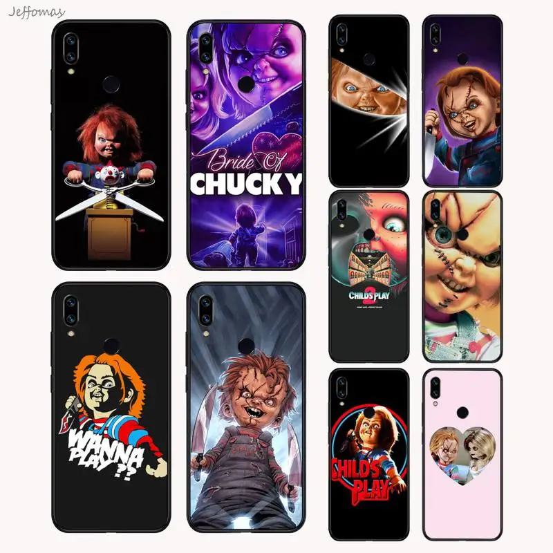 

Child's play Chucky Phone Case For Xiaomi Redmi Note 4 4x 5 6 7 8 pro S2 PLUS 6A PRO Cover Funda Shell Coque