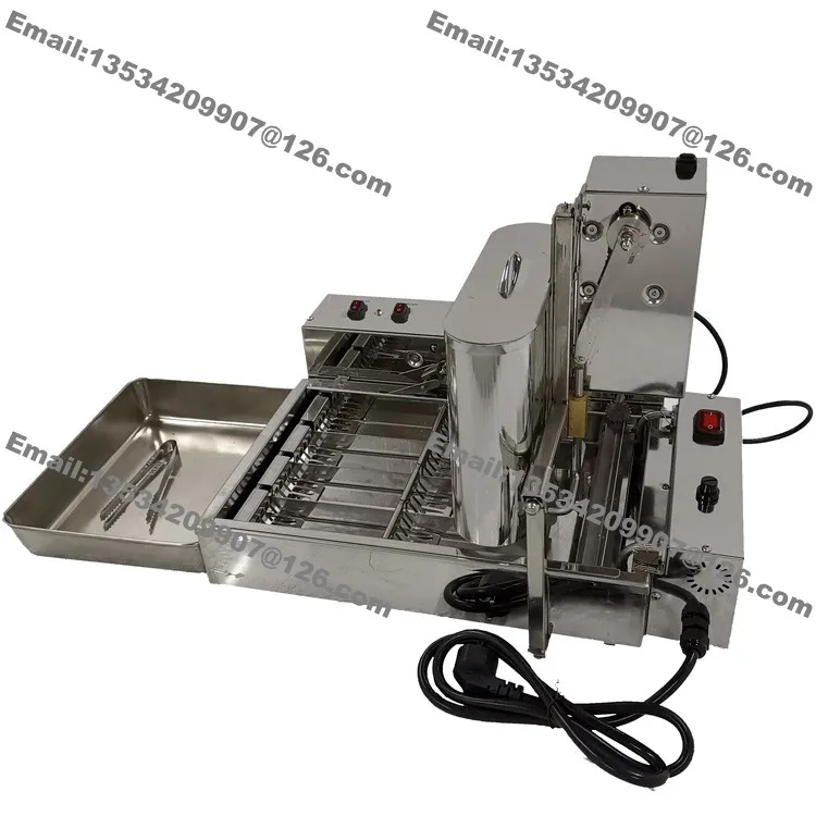 Электрическая автоматическая фритюрница из нержавеющей стали 4 шт./ряд 110 В 220 |