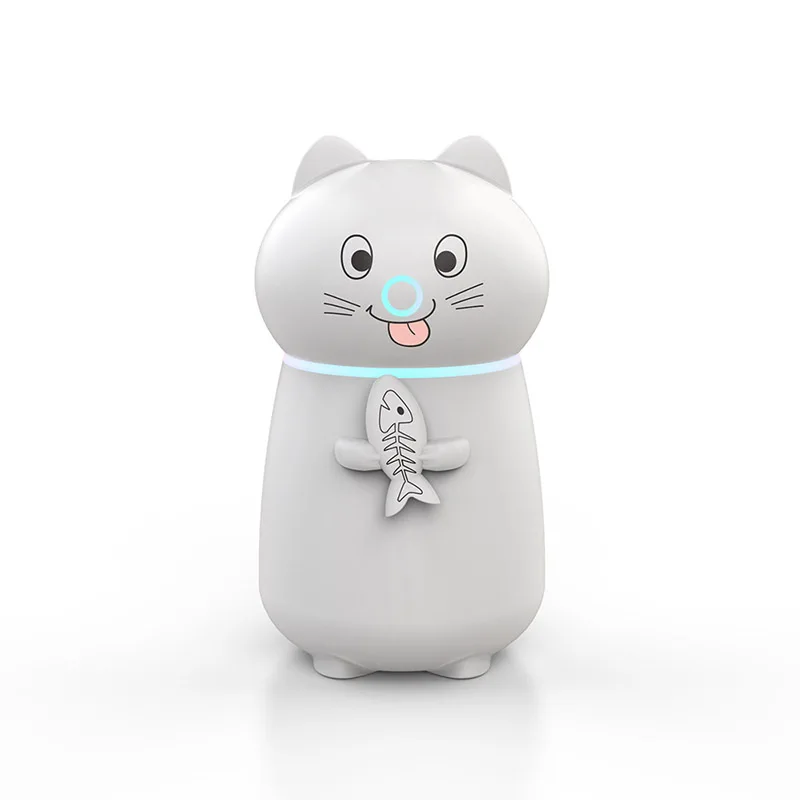 

Multifunctional Pet Cat Humidifier Mini USB Diffuser Essential Oil Aroma Sprayer Portable Home Office Night Light Air Humidifier