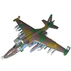 47*43 см Sukhoi Su-25 Frogfoot истребитель самолета DIY 3D бумажная карта модель строительные наборы обучающие игрушки военная модель 1:33