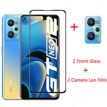 For Realme GT Neo 2 Glass for Realme GT Neo 2 5G Master Narzo 30 30A 8 Pro 4G C25s C25 C21 Tempered Glass Screen Protector Film