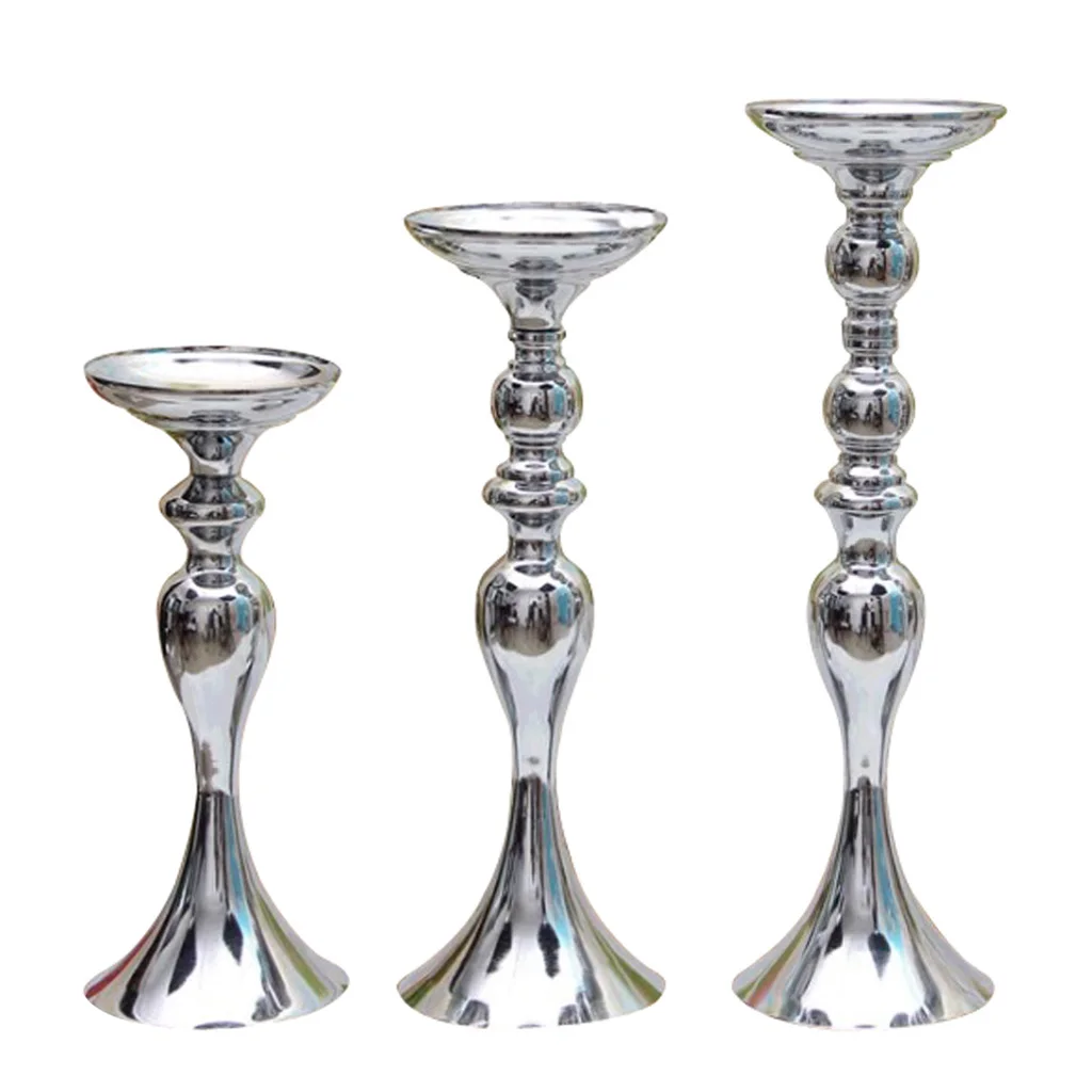 Подсвечник элегантный столб конус & подсвечники для обеденного стола Свадебная