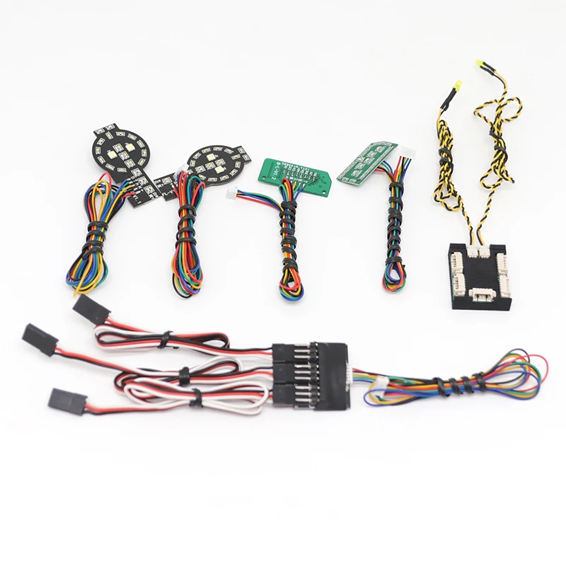 Новая светильник Передняя и задняя фары группа для 1/10 1:10 Радиоуправляемый