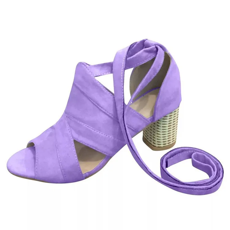 

Women Pumps Ankle Cross Strap Sandals Shoes Woman Ladies Pointed Toe 2020 Zapatos Mujer High Heels Dress Party Shoes