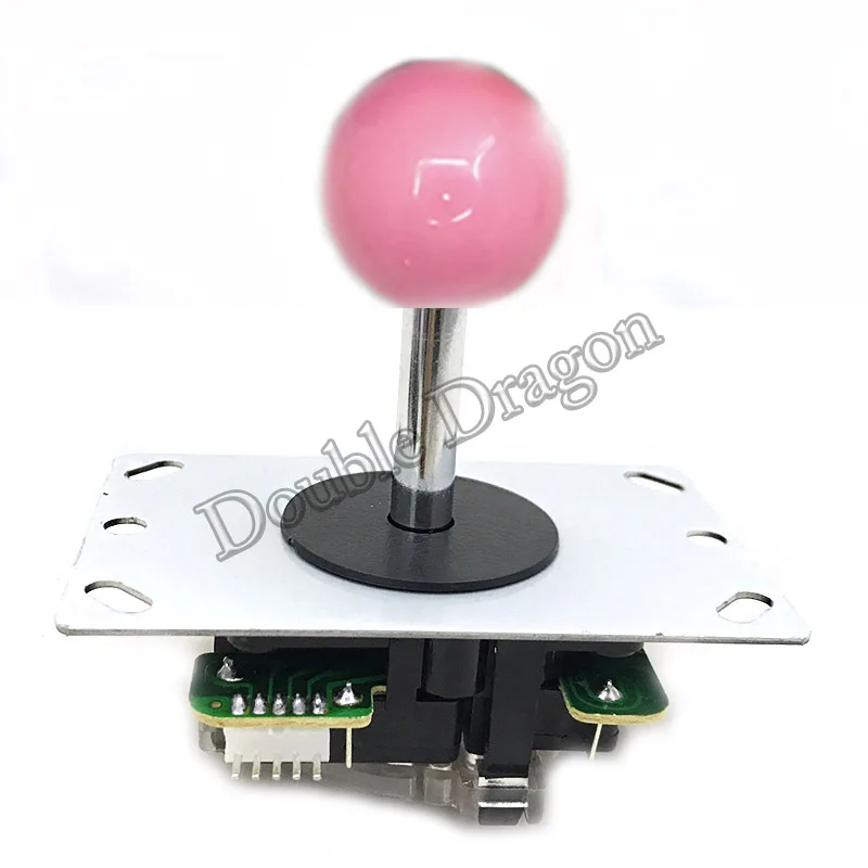 Цена по прейскуранту завода 1 шт. 8 цветов джойстик Sanwa для аркадных игр 5 Pin управление контроллер для игровой автомат для аркад - Цвет: Pink