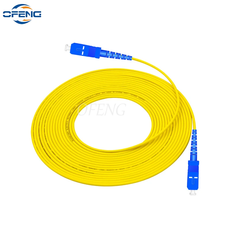 

10 шт./лот SC/UPC-SC/UPC Одномодовый оптоволоконный кабель SM SX Simplex 3,0 мм G652D, патч-корд, волоконно-оптический перемычка, патч-корд