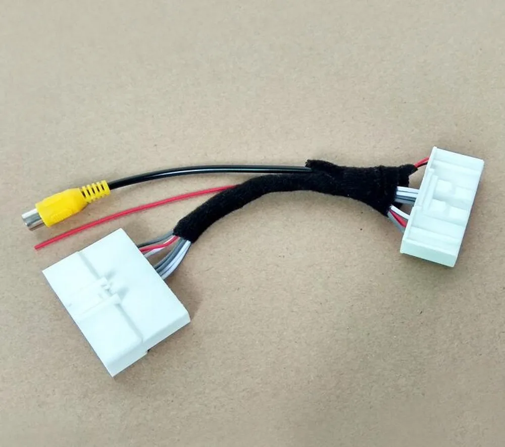 JanDeNing Автомобильная камера заднего вида RCA конвертер-соединитель Адаптер