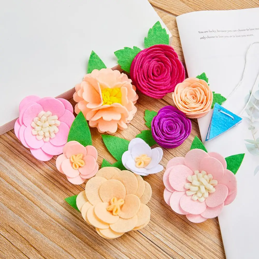 Доска для сообщений изменяемое украшение цветы доски сделай сам цветной войлок