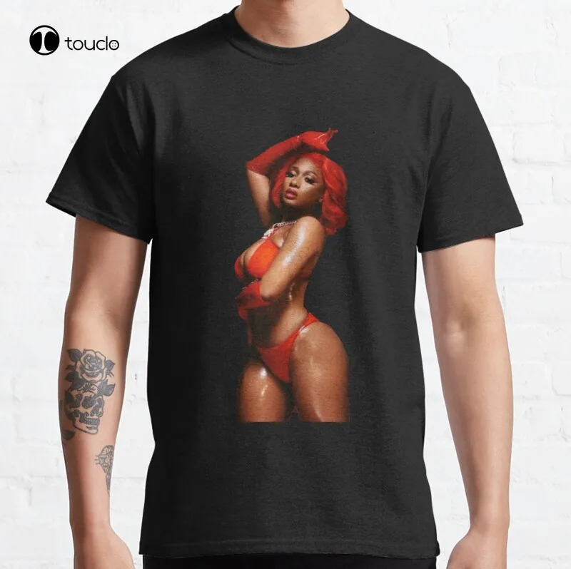 

Megan Thee Stallion Hot Girl Summer Classic T-Shirt Cotton Tee Shirt Unisex